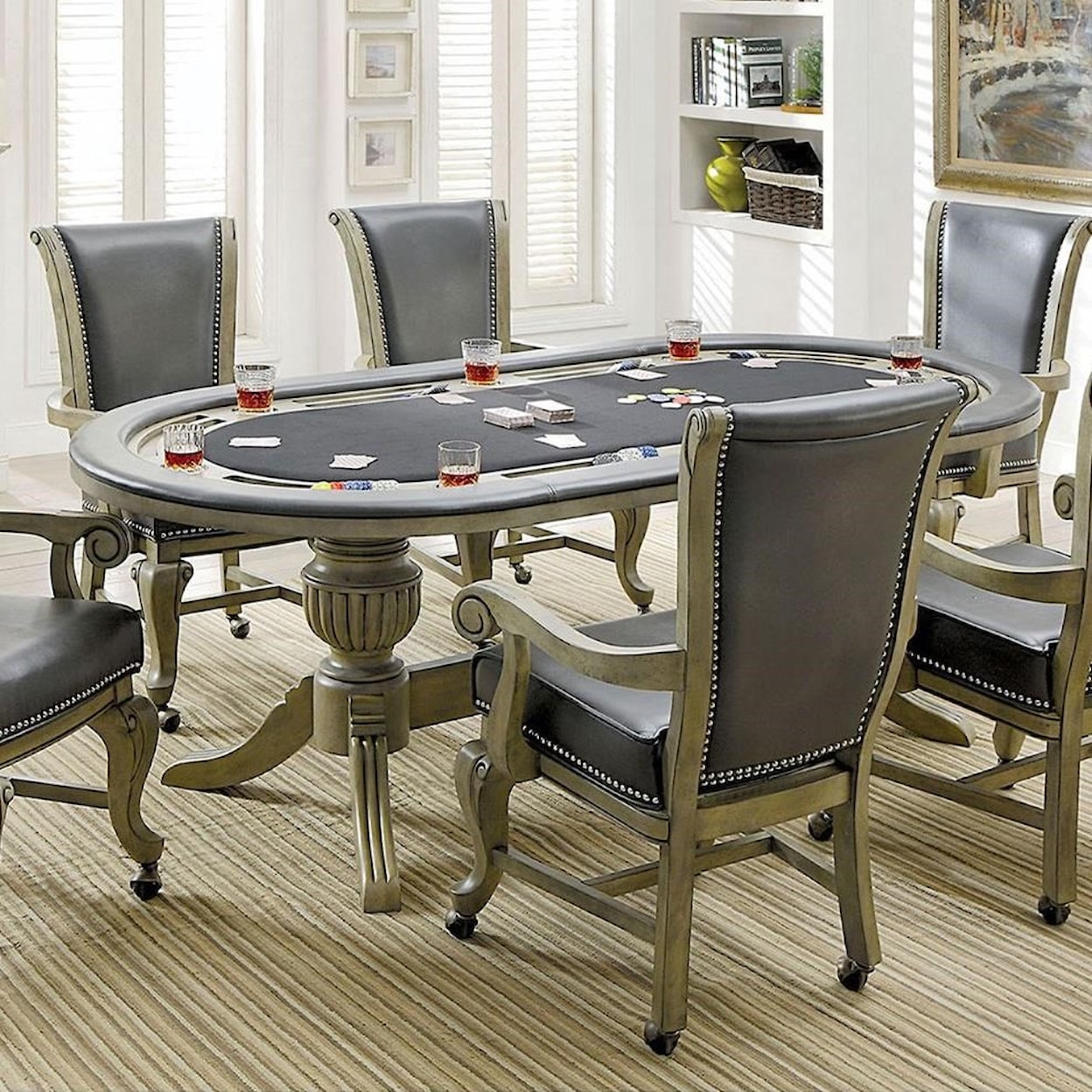 Furniture of America - FOA Melina Game Table