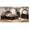 Furniture of America - FOA Niketas Cal King Panel Bed 
