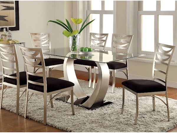 7 Pc Dining Set