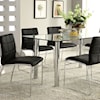 FUSA Oahu Glass Top Dining Table