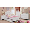 Furniture of America - FOA Olivia Full Trundle Bed