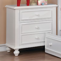 Nightstand with 2 Drawers
