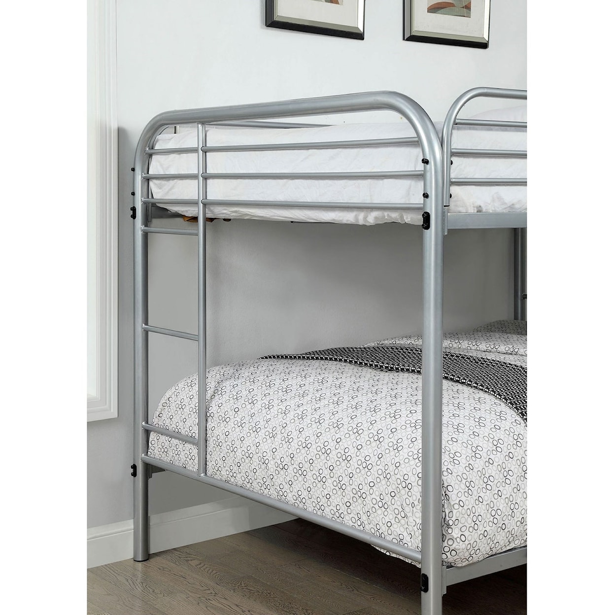 FUSA Opal Full-over-Full Bunk Bed