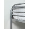 Furniture of America Opal METAL SILVER FULL/FULL BUNK BED |