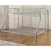 Furniture of America Opal METAL SILVER TWIN/FULL BUNK BED |