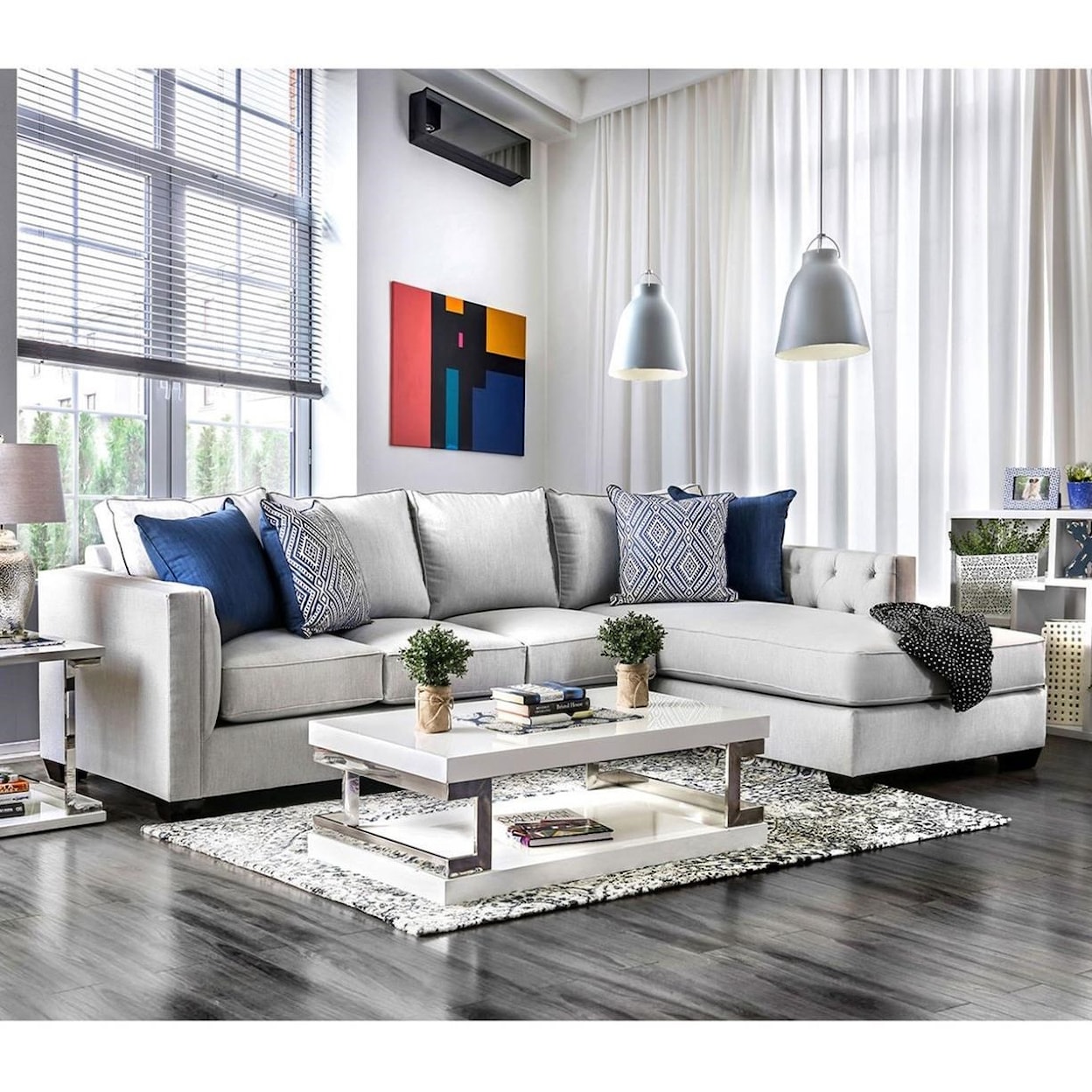Furniture of America Ornella Sectional