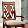 Furniture of America - FOA Petersburg II Set of Two Arm Chairs