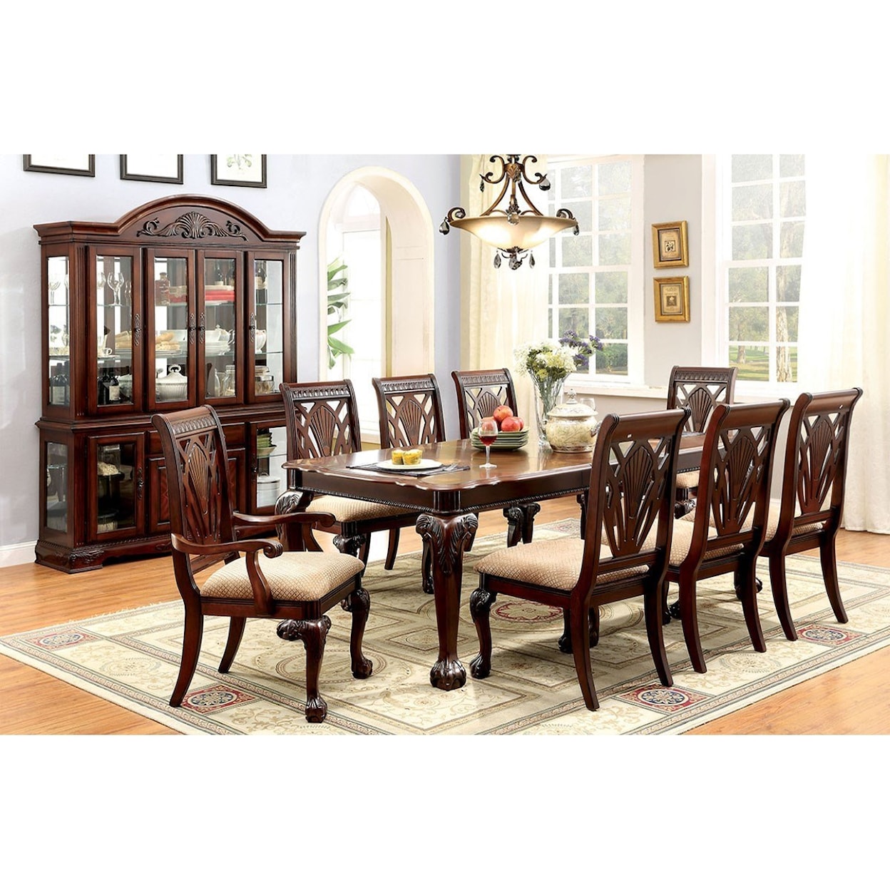 Furniture of America Petersburg II Dining Set