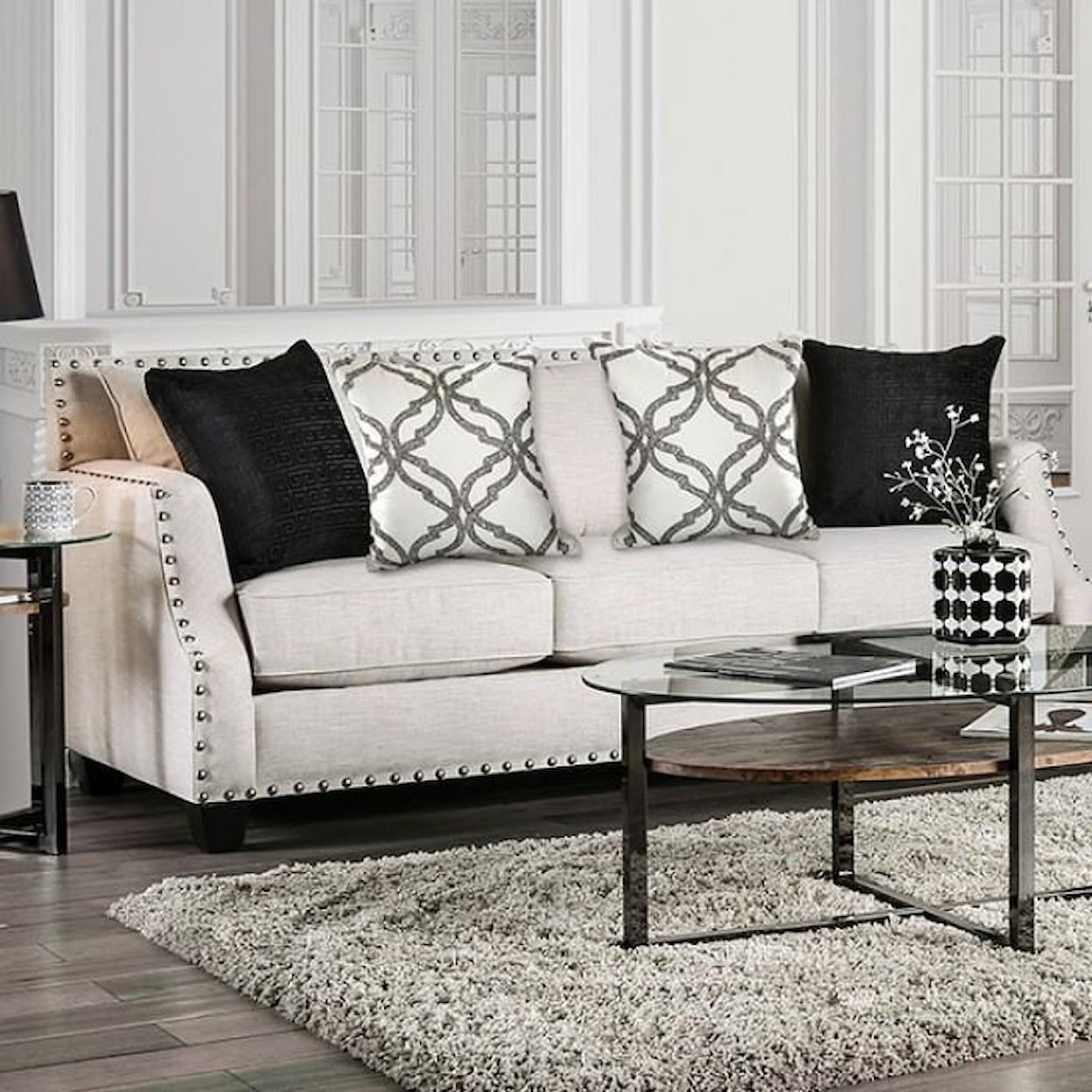 Furniture of America Phoibe Living Room