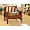 Furniture of America Pine Crest Storage Bench w/ 3 Drawers