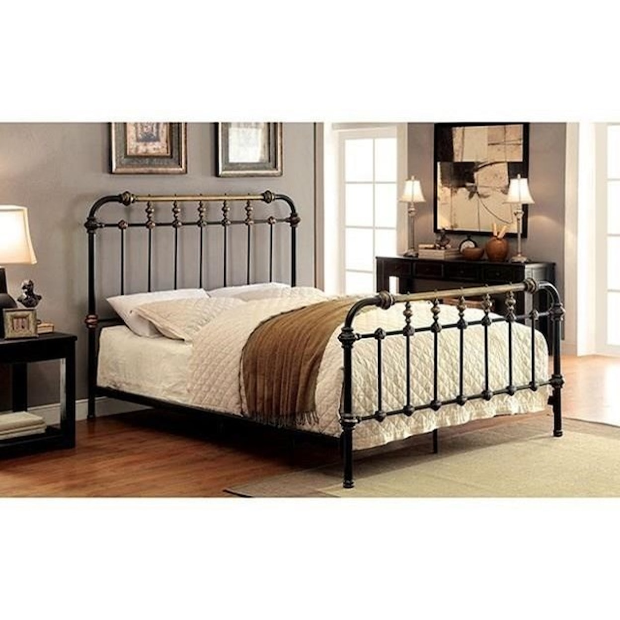 Furniture of America Riana Full Bed
