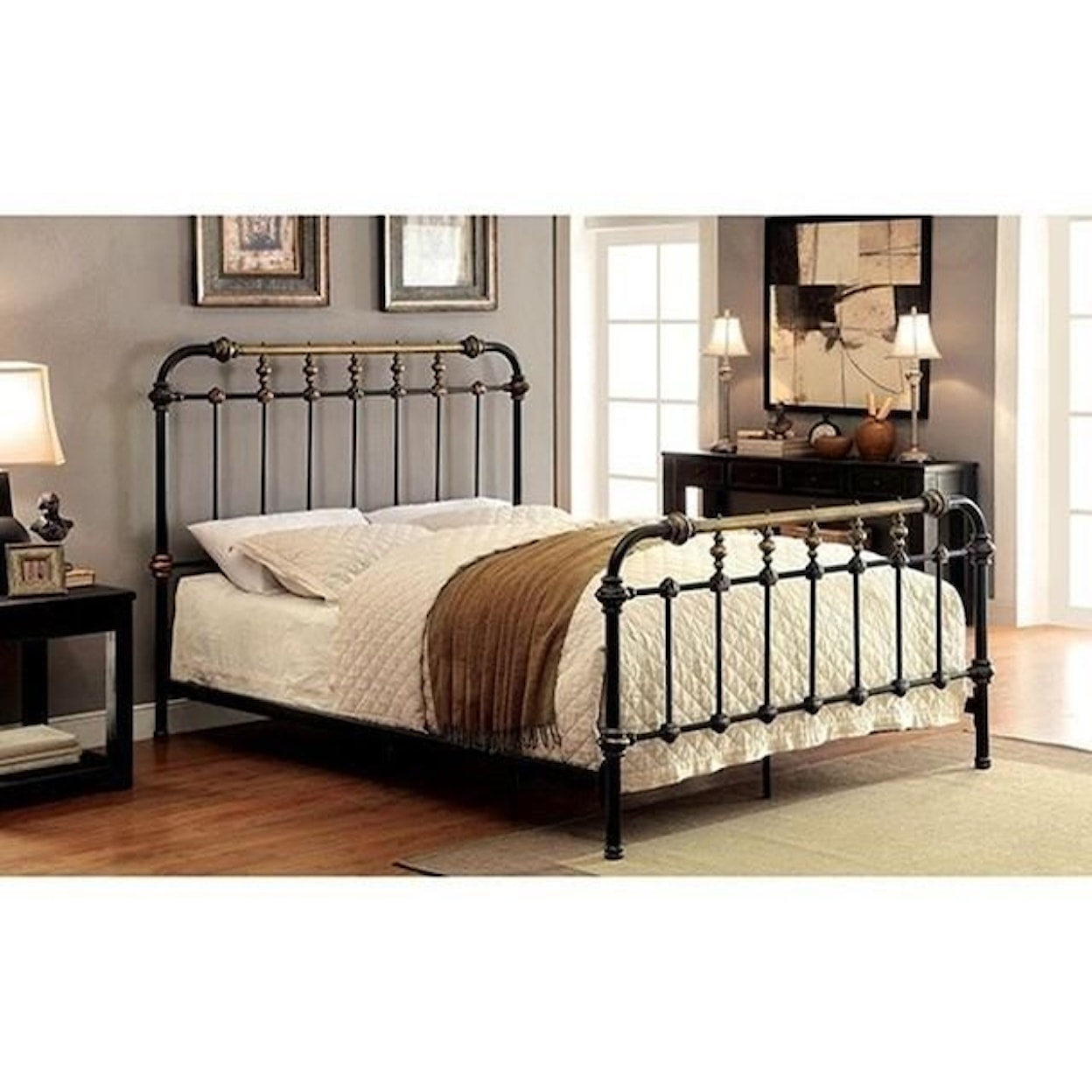 Furniture of America - FOA Riana King Bed