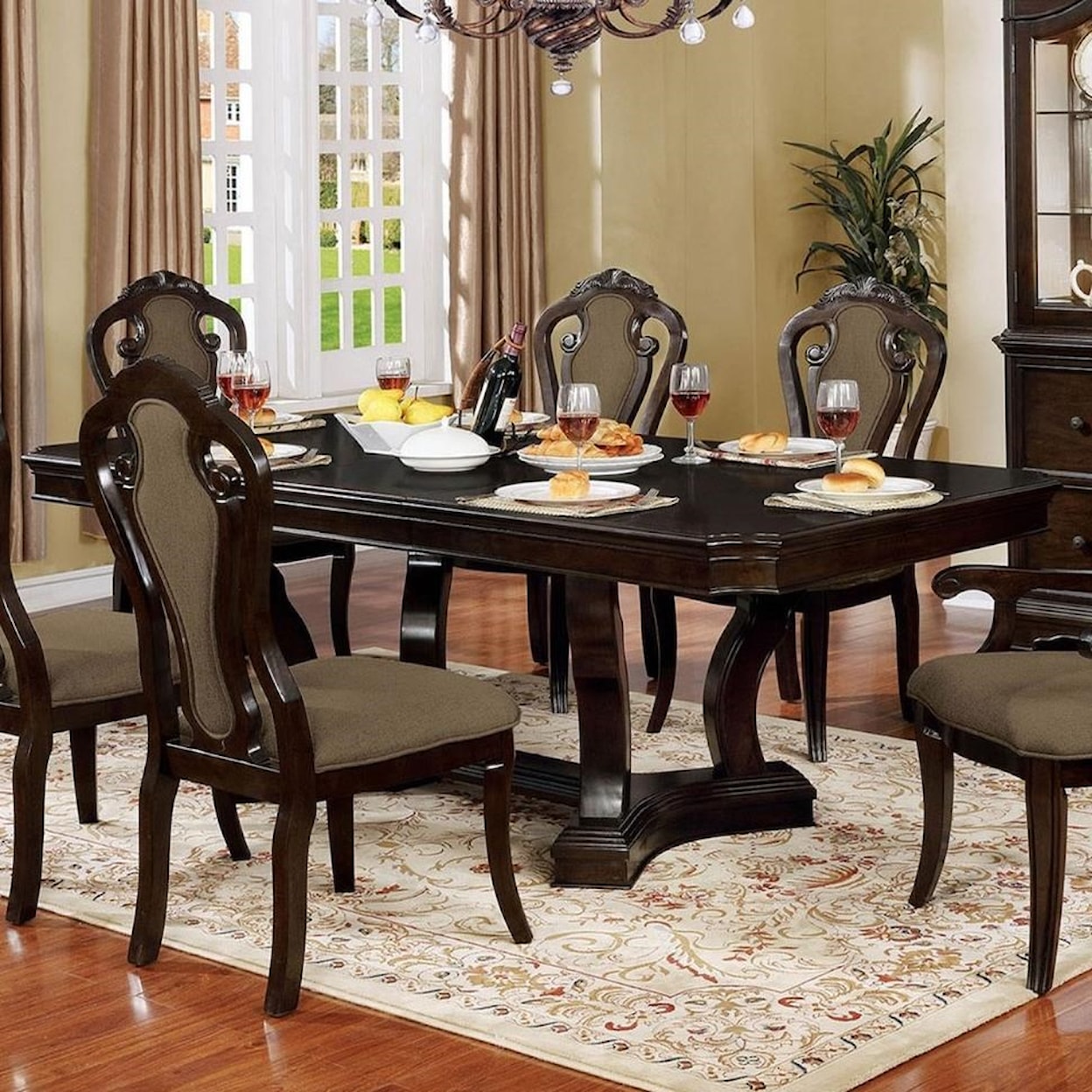 Furniture of America Rosalina Dining Table