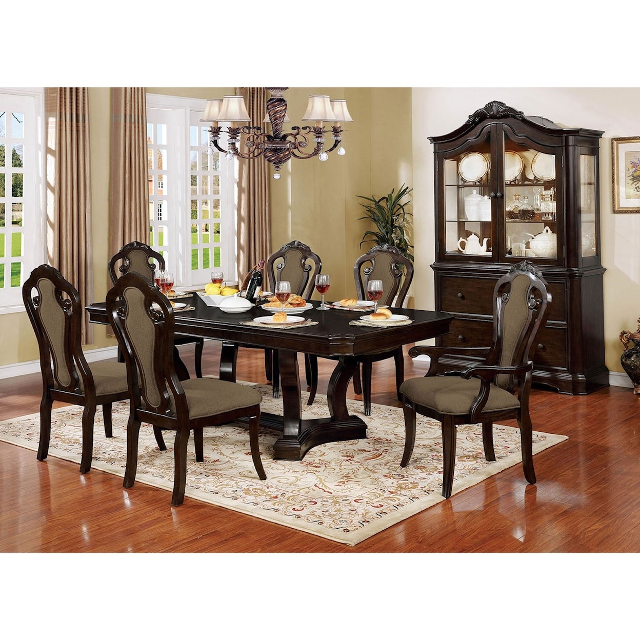 Furniture of America - FOA Rosalina Dining Table