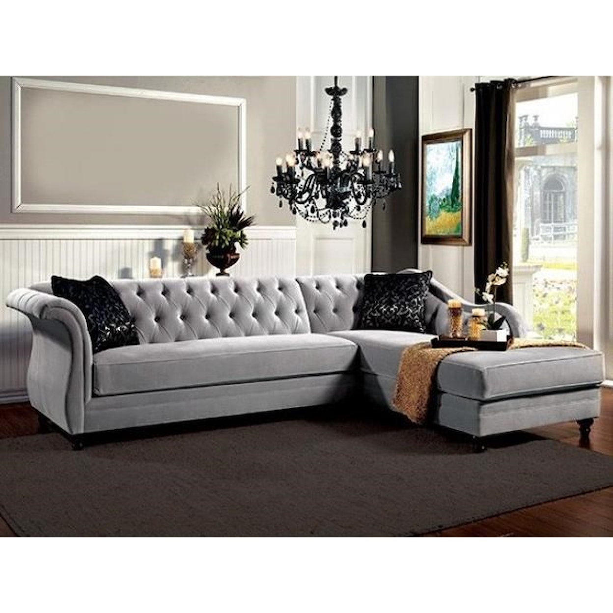 Furniture of America - FOA Rotterdam Sectional