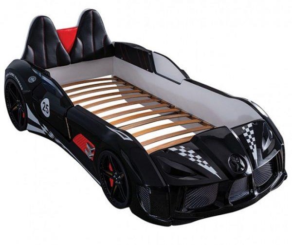 Twin Car Bed Black