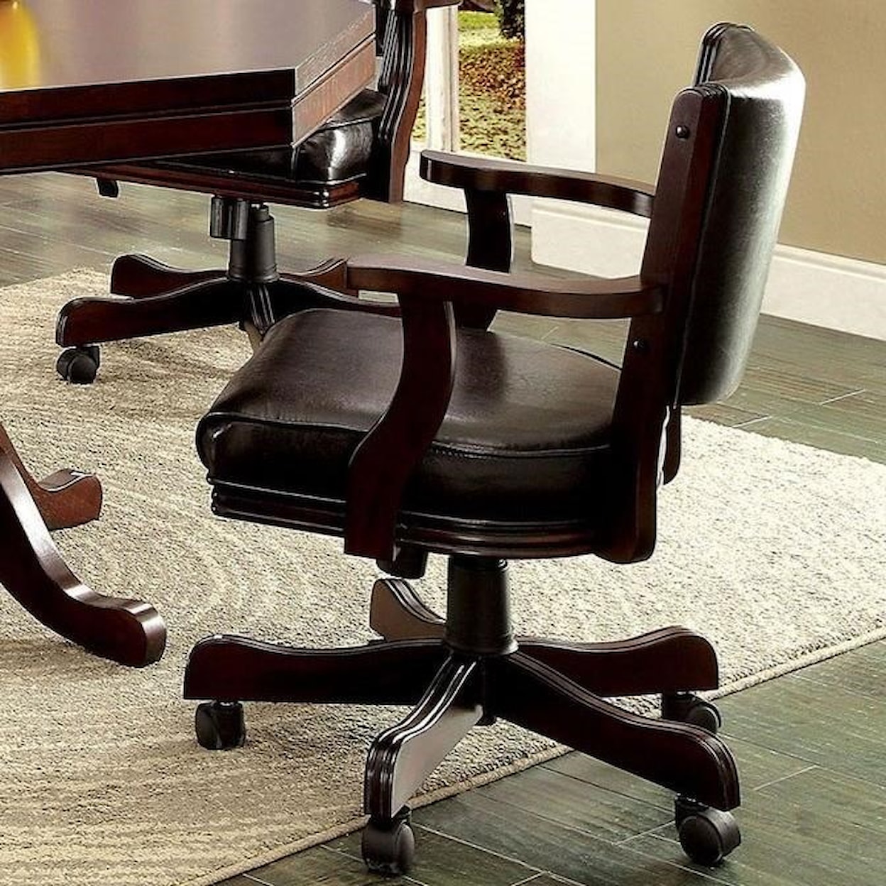 Furniture of America Rowan Adjustable Height Arm Chair