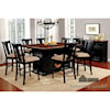 Furniture of America Sabrina Table + 6 Stools