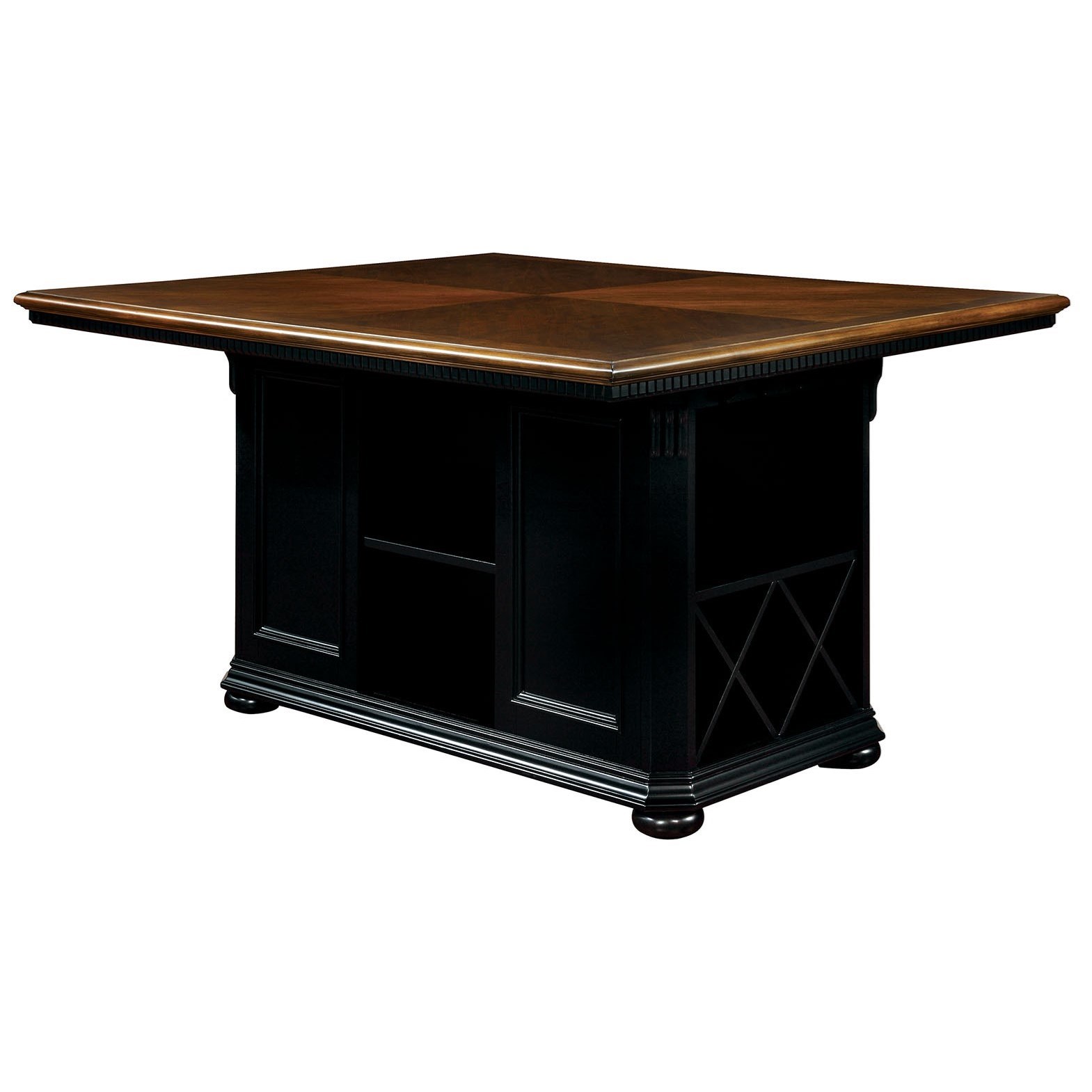 Furniture of America Sabrina Table + 6 Stools