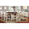 FUSA Sabrina Table + 6 Chairs