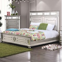 Glam Queen Panel Bed