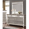 Furniture of America Salamanca Glam Dresser and Mirror