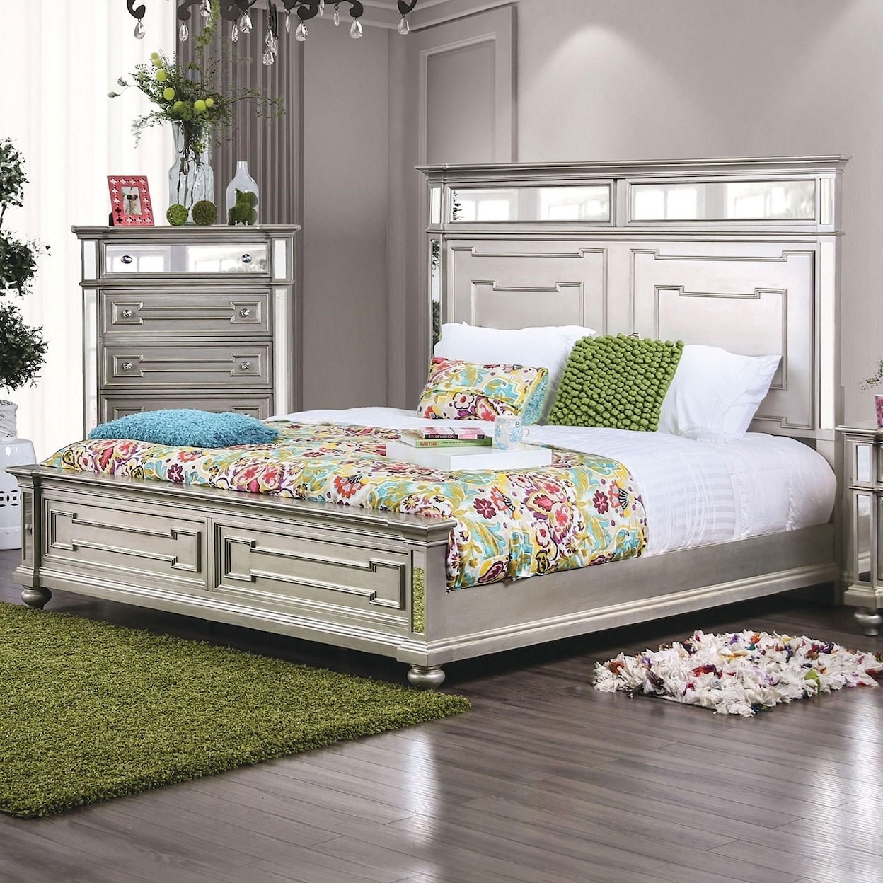 Furniture of America Salamanca Queen Bed 