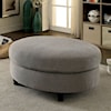 Furniture of America Sarin Sectional and Ottoman