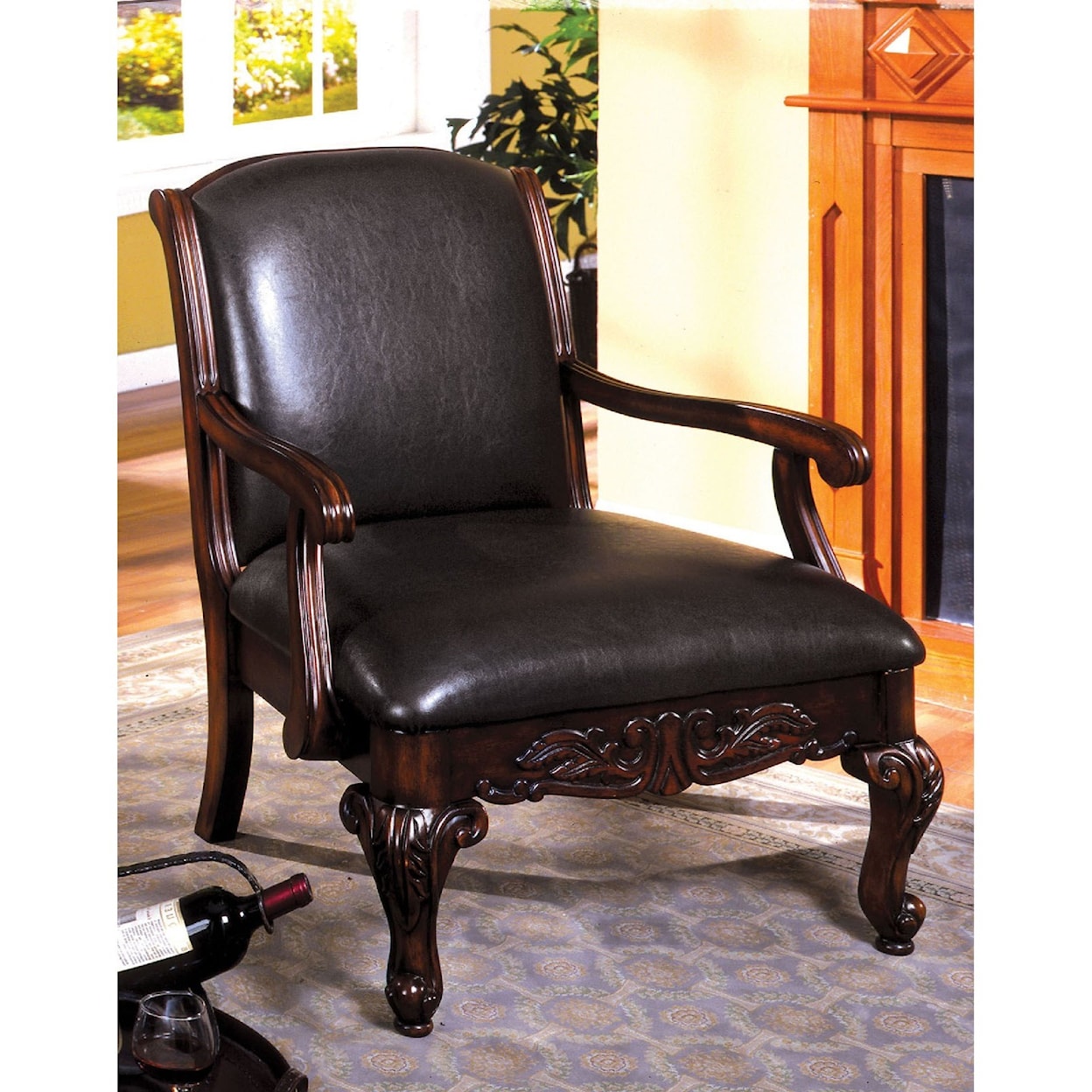 Furniture of America - FOA Sheffield Accent Chair