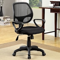Contemporary Office Chair with Casters