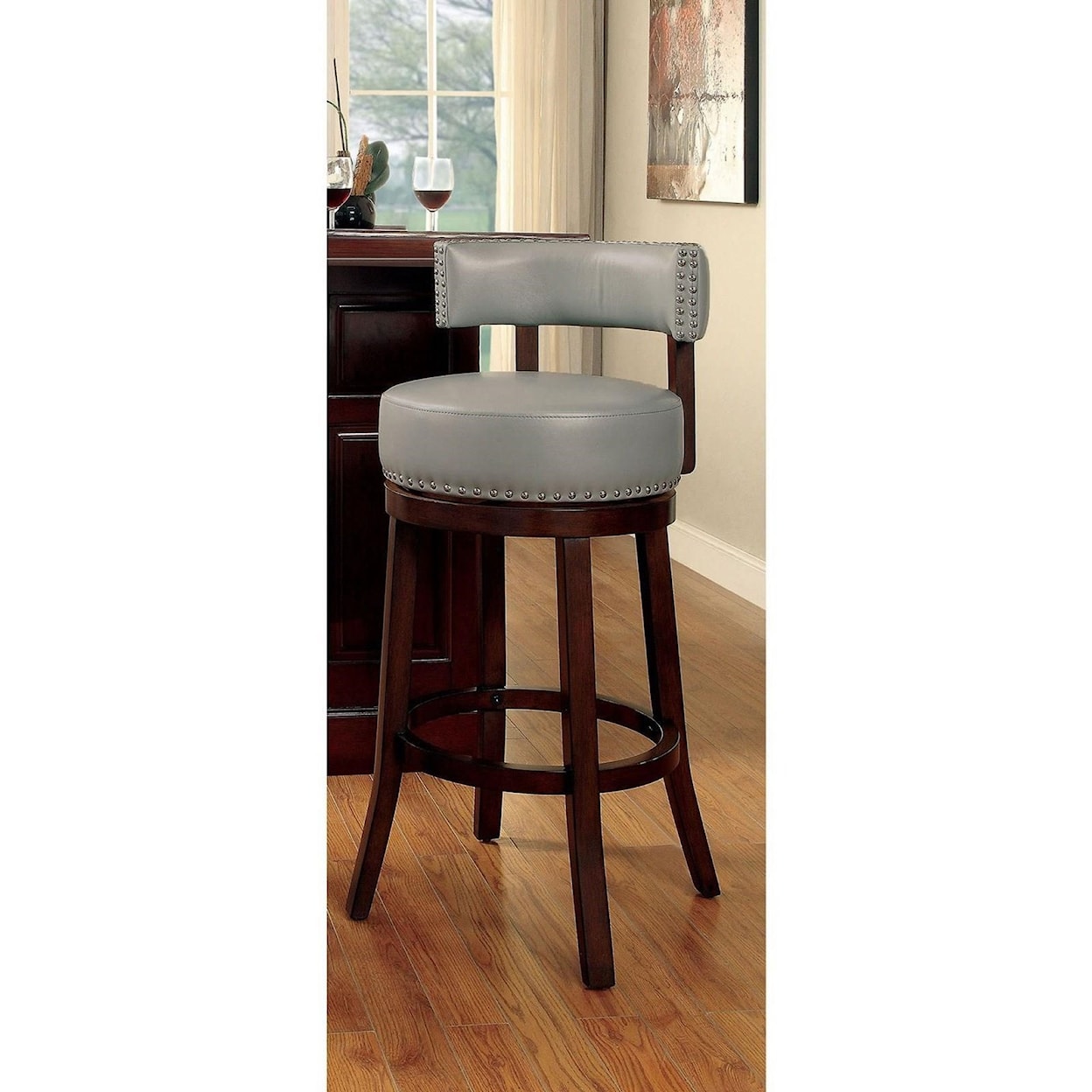 Furniture of America Shirley 29" Bar Stool