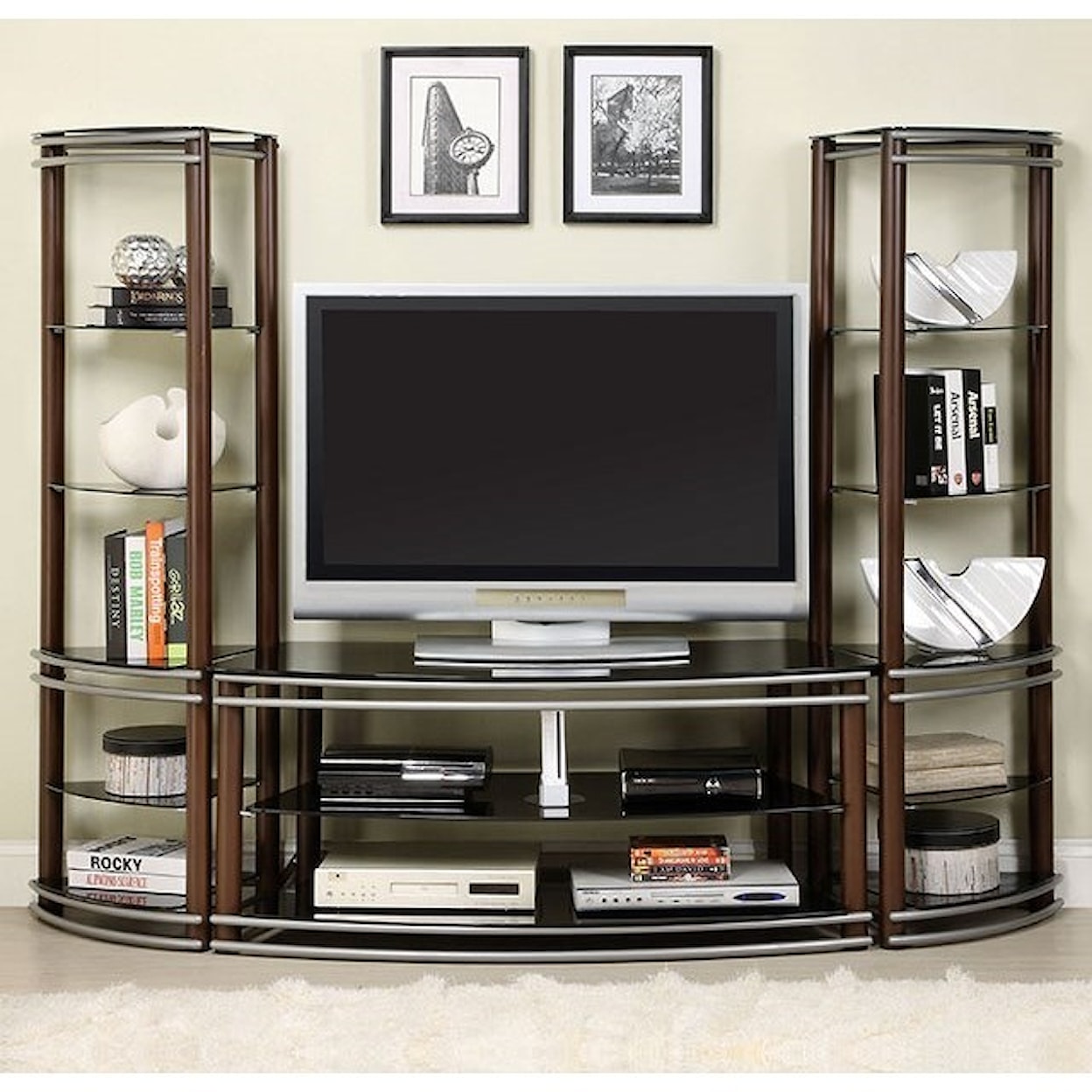 Furniture of America - FOA Silver Creek TV Console