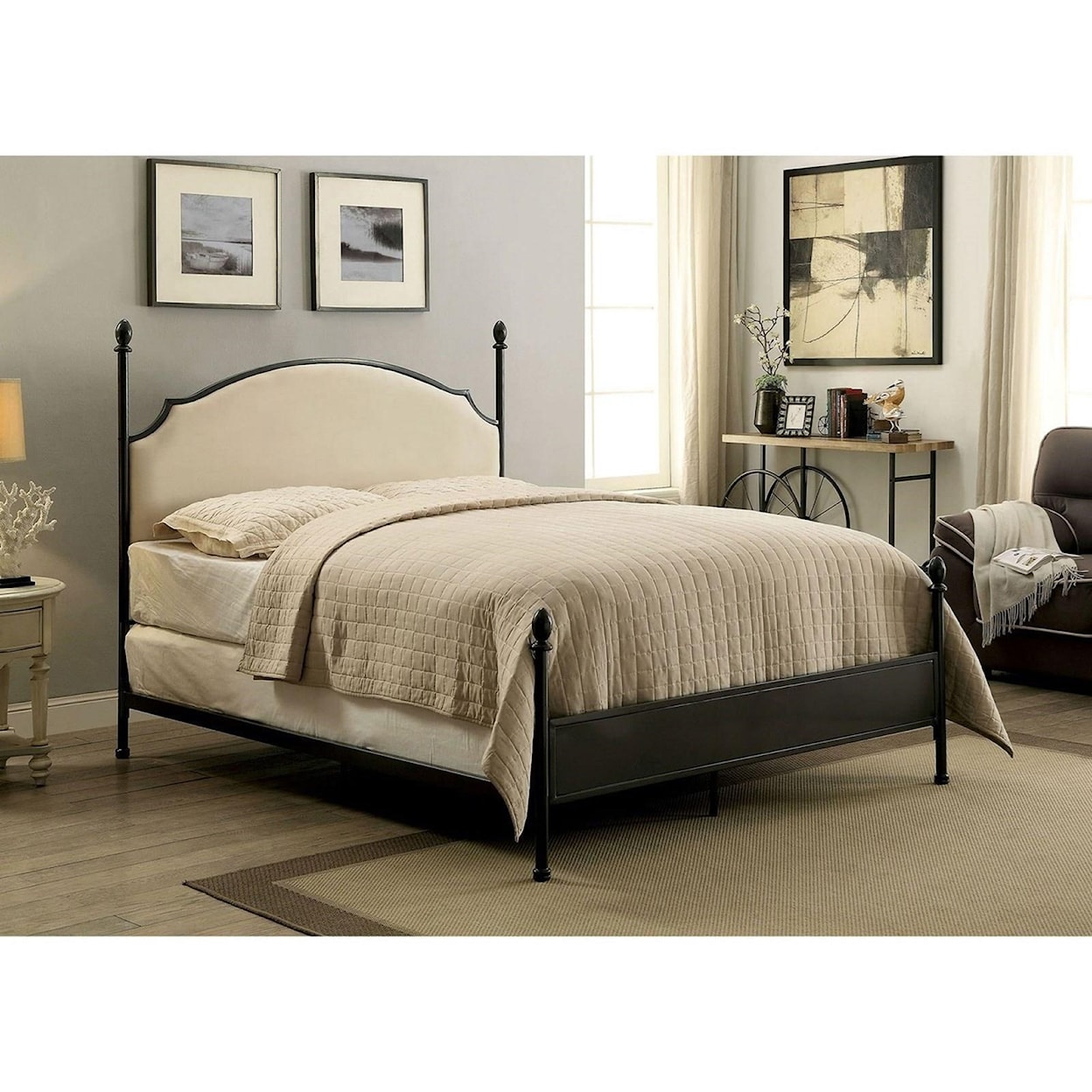 Furniture of America Sinead Cal.King Bed