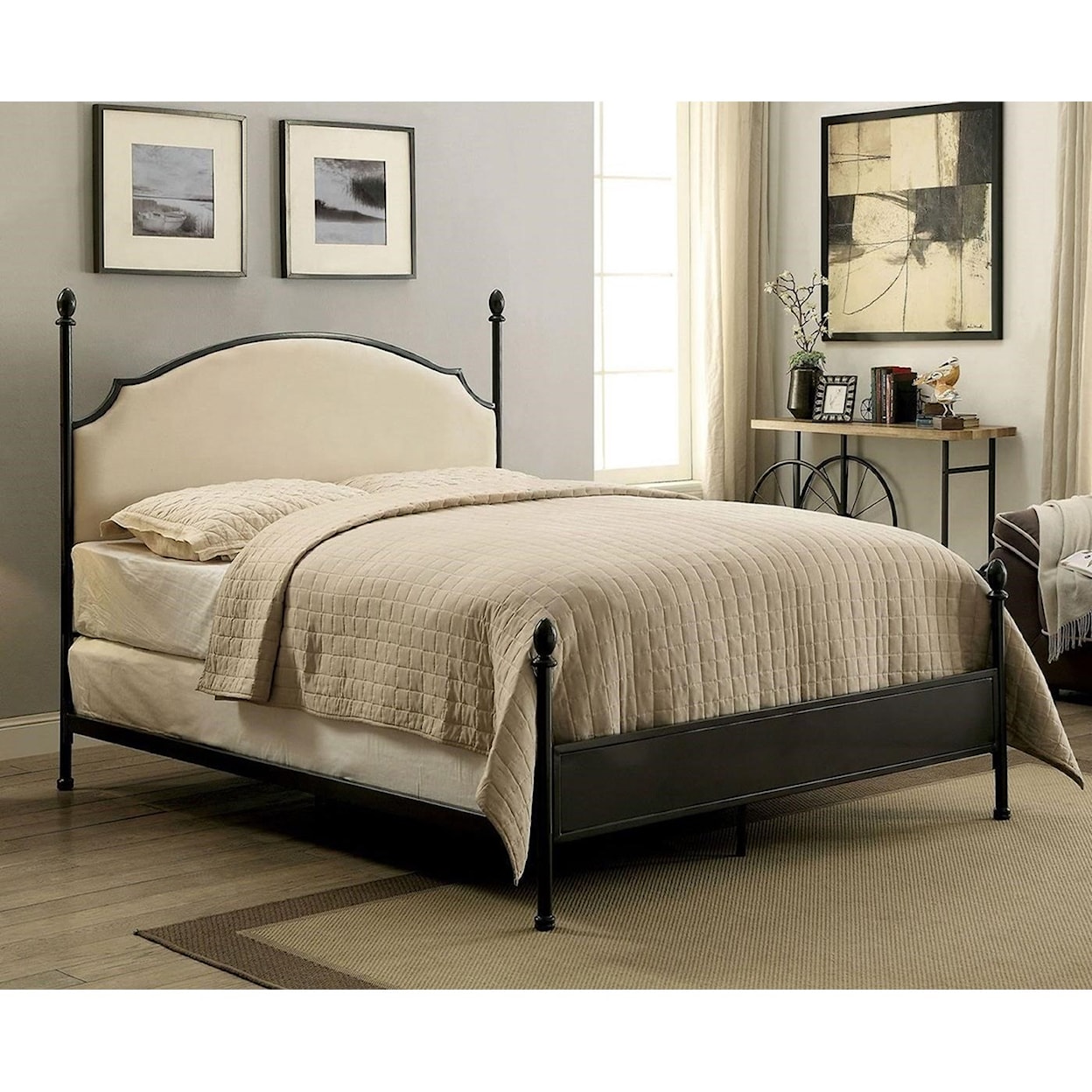 FUSA Sinead Queen Bed