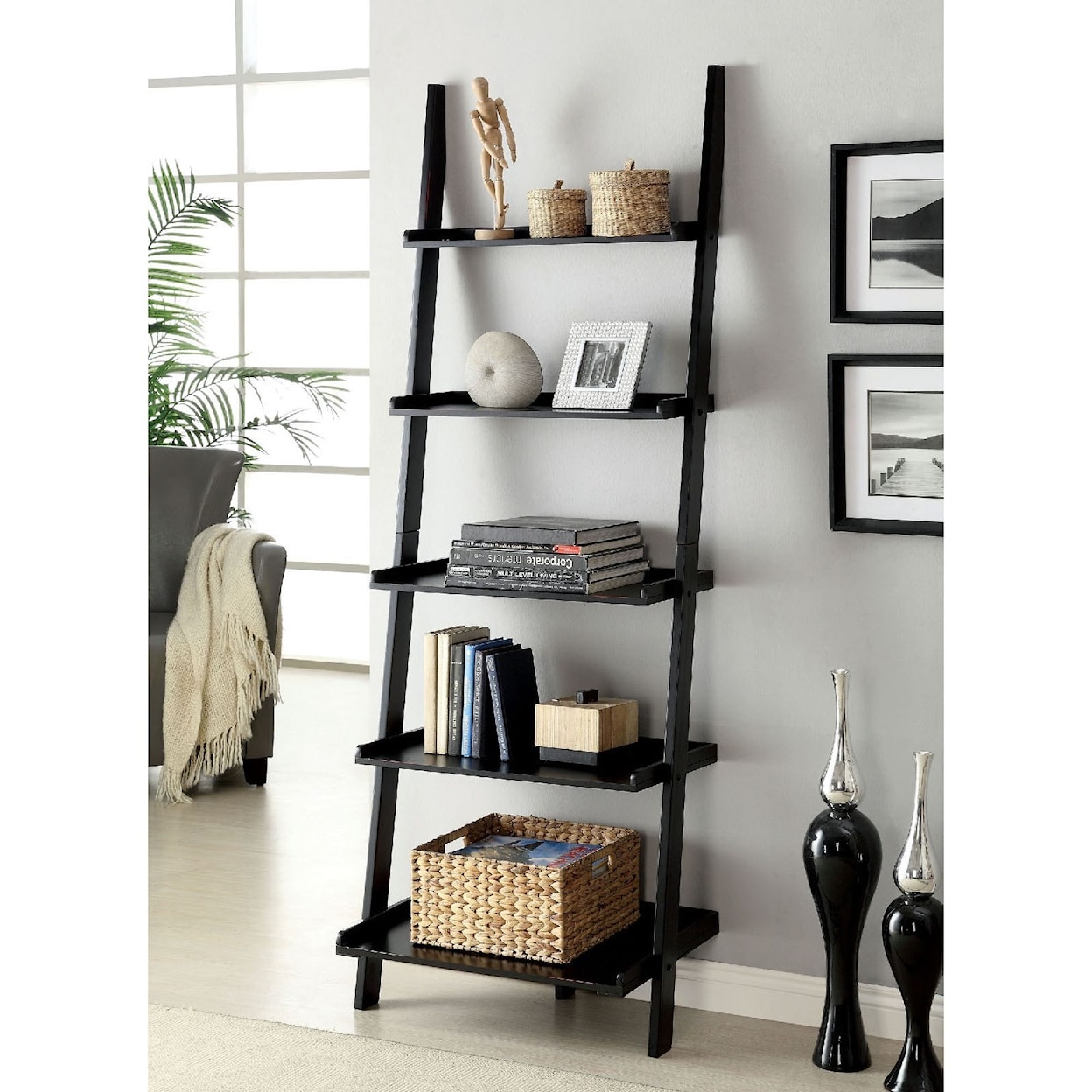 FUSA Sion Ladder Shelf