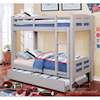 FUSA Solpine Twin/Full Bunk Bed