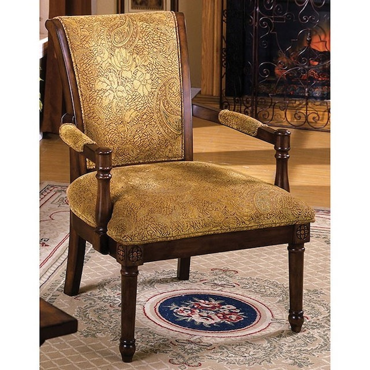 Furniture of America Stockton Accent Chair