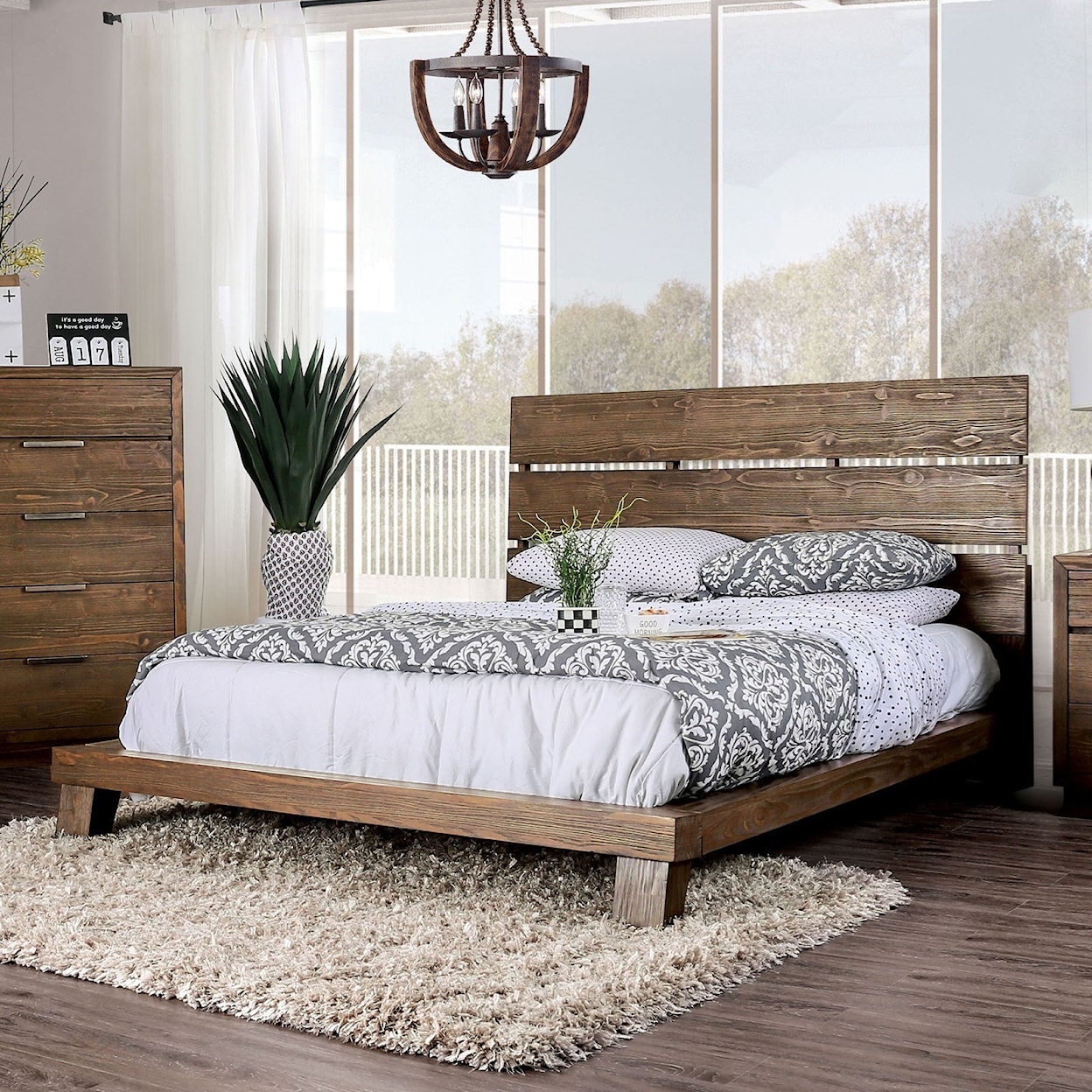 Furniture of America - FOA Tolna Cal King Panel Bed