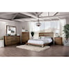 Furniture of America - FOA Tolna Dresser and Mirror Combination
