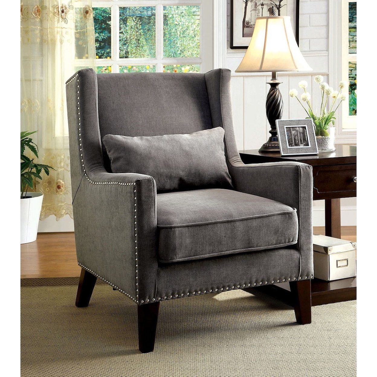 Furniture of America Tomar Accent Chair