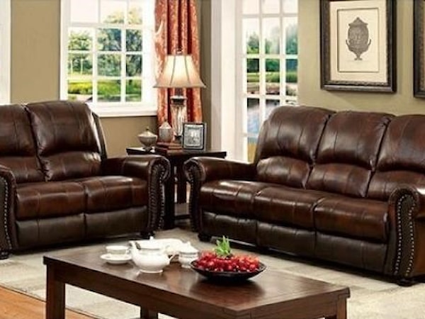 Sofa and Loveseat Set