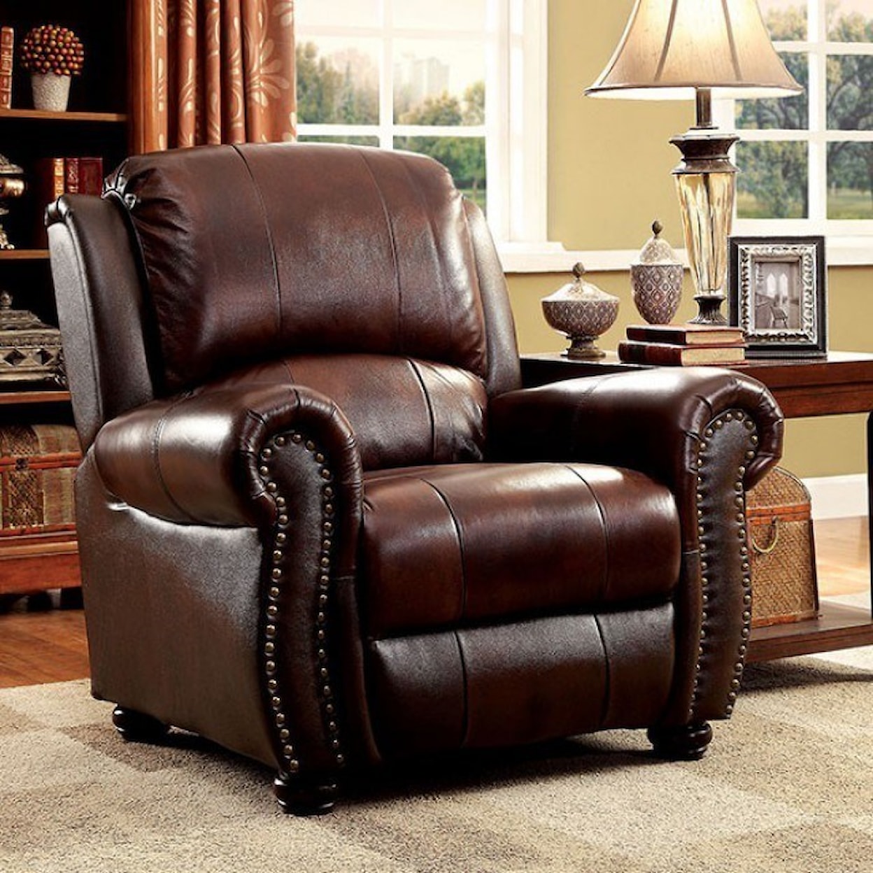 Furniture of America Turton Sofa, Loveseat, and Chair Set