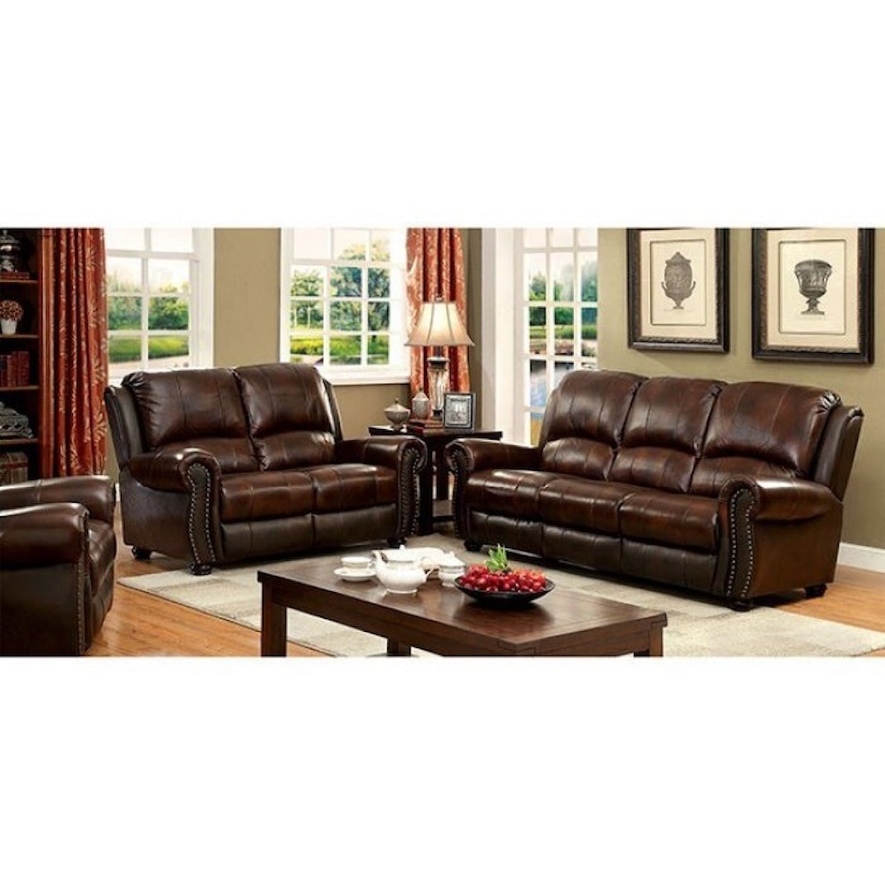 Furniture of America Turton Loveseat