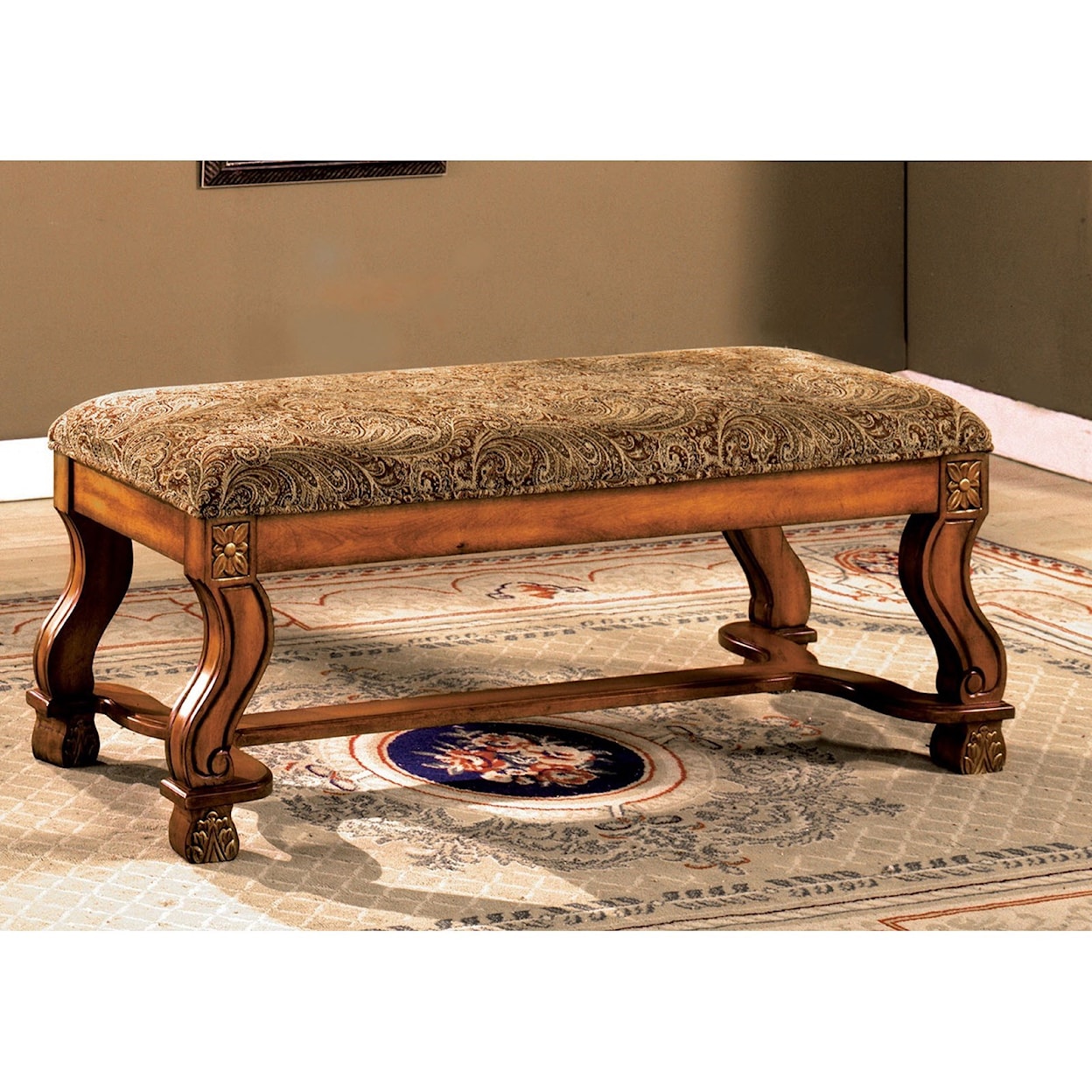 Furniture of America Vale Royal Bench