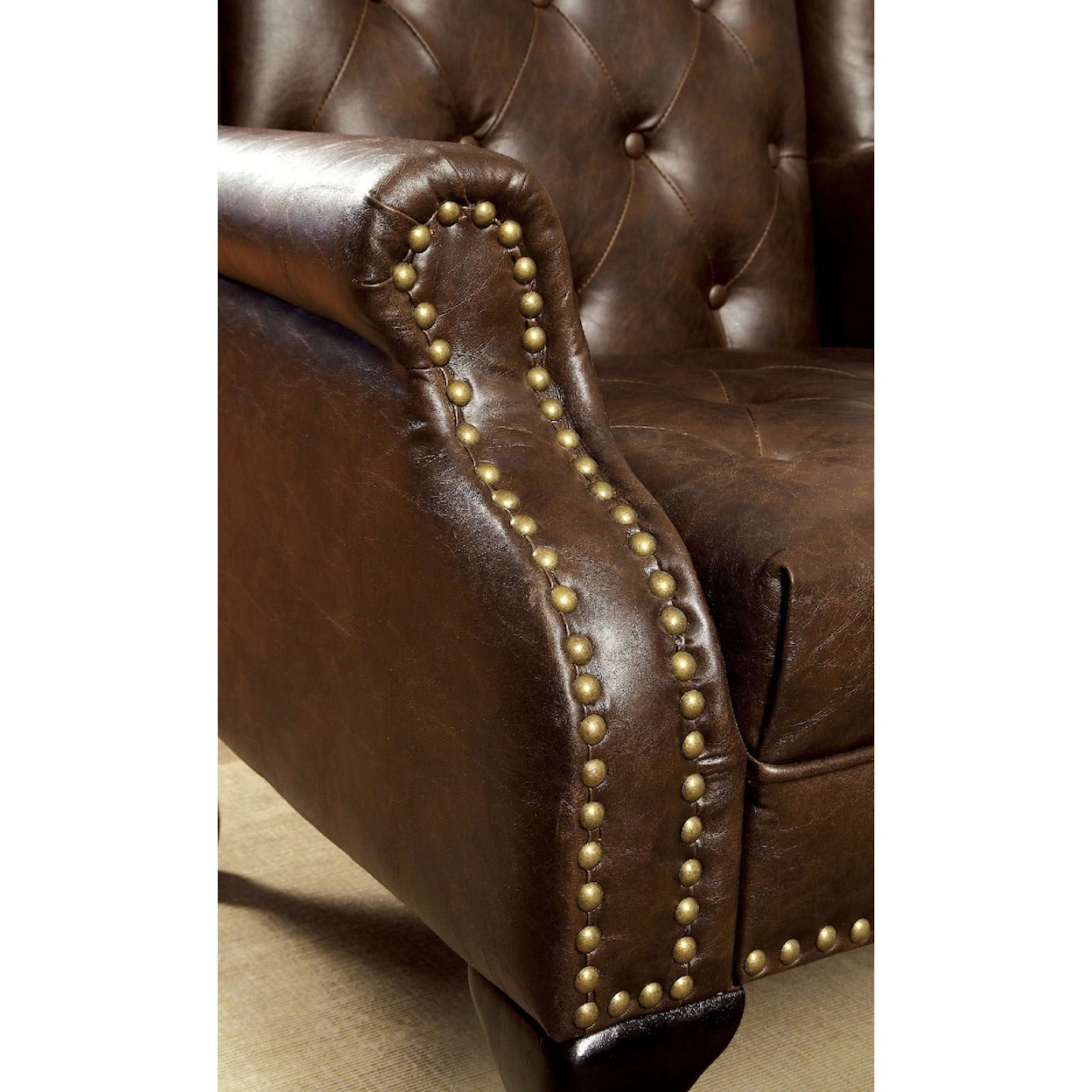 Furniture of America Vaugh Accent Chair