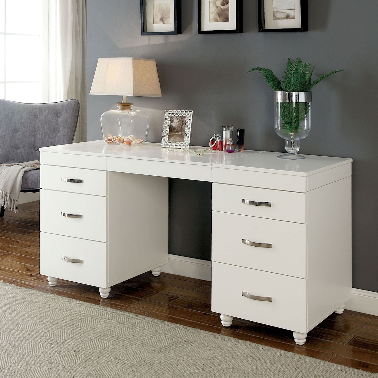Furniture of America - FOA Verviers Vanity Desk