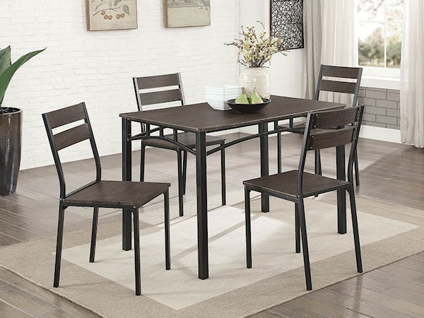 5-Piece Dining Table Set