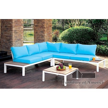 Patio Sectional with Table