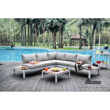 Patio Sectional with Table