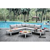 Furniture of America - FOA Winona Patio Sectional with Table